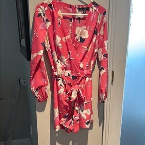 Floral Pink Jumpsuit